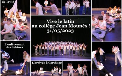 Le Latin : une langue bien vivante au collège Jean Mounès !